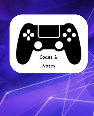 Gamer Notes: For all your notes, codes and game tips.