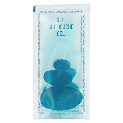 García de Pou 218.82 – liten påse badhandduk 'Therapy' 10 ml 10 x 5 cm transparent pet – 500 stycken