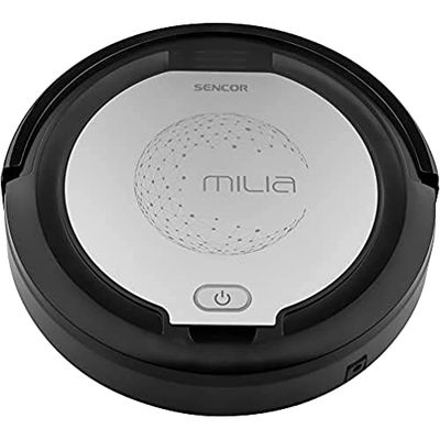 SENCOR SRV 1000SL Vacuum Cleaner Robot and Mop Robot - High Performance Cleaning on Multiple Surfaces, Ultra Quiet with Intelligent Navigation and Mop Function, Ideal for Pet Hair