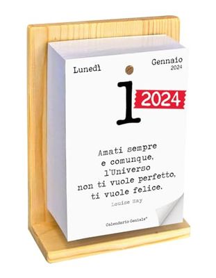 Calendario geniale 2024 con supporto