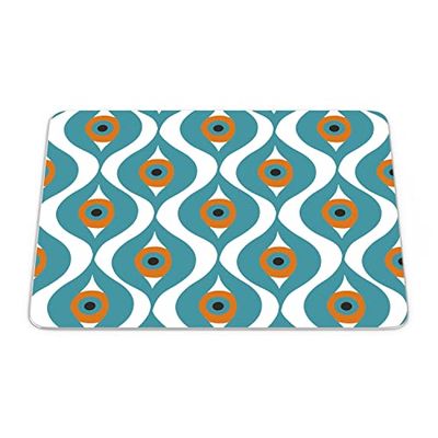 Bonamaison, Rectangle Pop Art Digital Printed Mouse Pad, Non-Slip Base, for Office and Home, Size: 22 x 18 cm