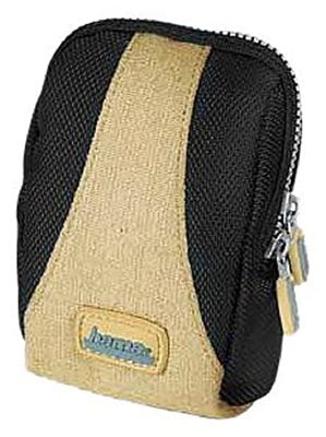 Hama Digital Soft DF 30 - Custodia per fotocamera, colore: Nero/Beige