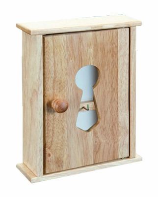 Metaltex HEVEA Boite à clés, Bois, 26,5 x 19,5 x 8,5 cm