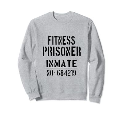 Idea per personal trainer/personal trainer "Fitness Prisoner" Felpa