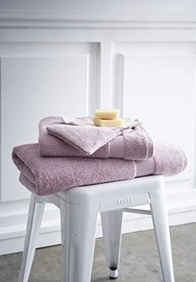 Today 257634 Premium Bubble Drap de Bain Coton Rose poudré 70 x 130 cm, 100%