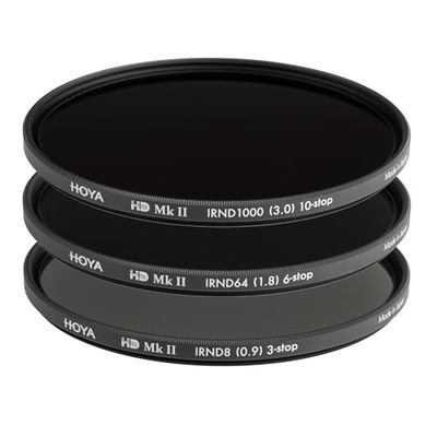 HOYA 3x Neutral density filters kit HD MkII IRND8/64/1000 ø72 mm