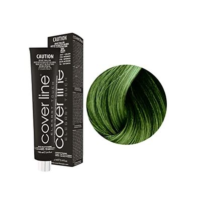 COVER LINE Intense Green 100 ML, Nero, Estandar