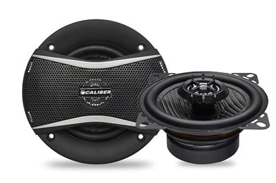 Caliber Auto Luidsprekerset 80W - 2-delige autospeakerset - Coaxiale luidsprekers - 40W RMS - Zwart - 10 cm