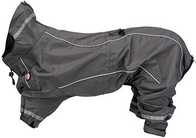 Trixie Vaasa Impermeabile per Cani, Grigio, 33 cm