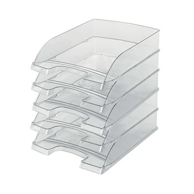 Leitz 52260002 Brevkorg, Genomskinlig, 35.7 x 25.5 x 7 cm