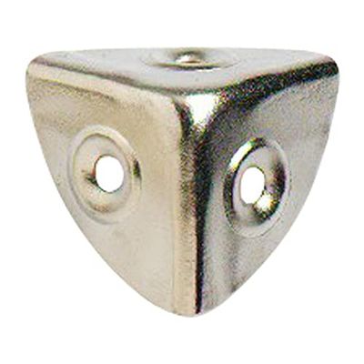 Bulk Hardware BH03646 Coin en Laiton, 28 mm, Set de 4 Pièces