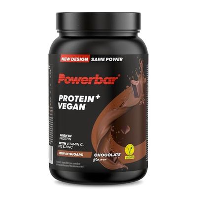 Power Barr Protein Plus Vegan Immune Support Chocolate 570g - Plant Protein Powder