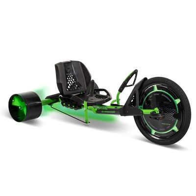 Huffy Green Machine 20" Drift Trike, Groen en Zwart