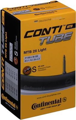 Continental Schlauch MTB 26 Light SV 42, Parti della Bici Unisex Adulto, s42, (47/62-559)