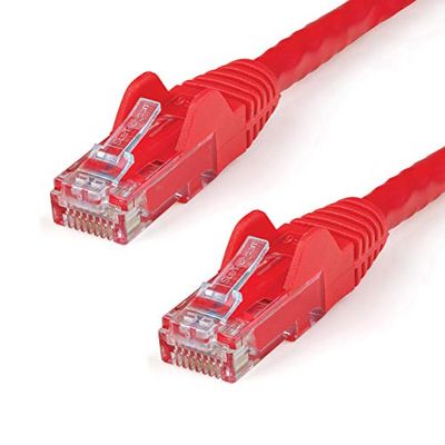 StarTech.com N6PATC7MRD - Cable de Red (7 m, Cat6, U/UTP (UTP), RJ-45, RJ-45, Rojo)