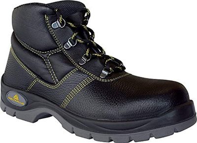 Delta plus calzado - Juego bota piel poliuretano negro talla 36(1 par)