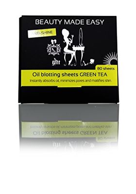 Oljeblotting papper grönt te från Beauty Made Easy