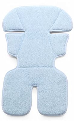 ITALBABY 050.0030 Housses double face pour poussette, éponge, universel bleu ciel