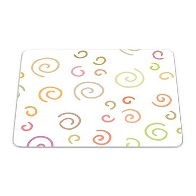 Bonamaison, Rechthoek Pop Art Digital bedrukte muismat, antislip onderkant, voor kantoor en thuis, grootte: 22x18 cm