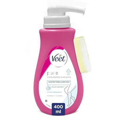Veet Sensitive Skin Shower Depilatory Cream 400ml
