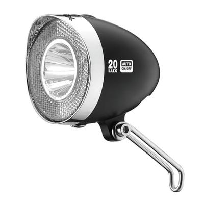 XLC Retro Switch Koplamp - CL-F20 - Led - Batterij - Zwart