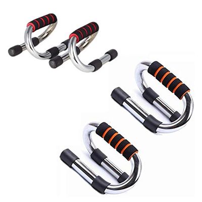 FSPU004A Handgrepen voor bevestigingen, borstplooien, schouders, rug, triceps, accessoires voor fitnessstudio, oranje