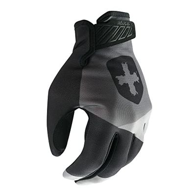 Harbinger Heren Shield Protect Gewichtheffen Handschoenen, Grijs/Zwart, X Large