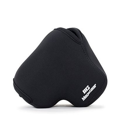 MegaGear MG446 - Custodia per fotocamera neoprene ultra leggera per Panasonic Lumix DMC-FZ2500, DMC-FZ2000, DMC-FZ1000, Nero