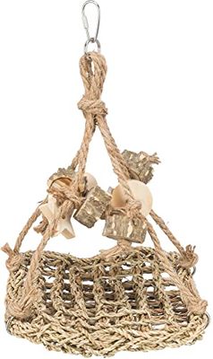 TRIXIE Accessori per gabbia per uccelli per esempio: canarini, pappagallini ondulati, 19 × 19 cm- 58723