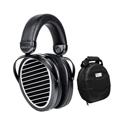 HIFIMAN Edition XS Planar Magnetic Stealth Magnet Hi-Fi-hoofdtelefoon met reiskoffer voor hoofdtelefoon - zwart