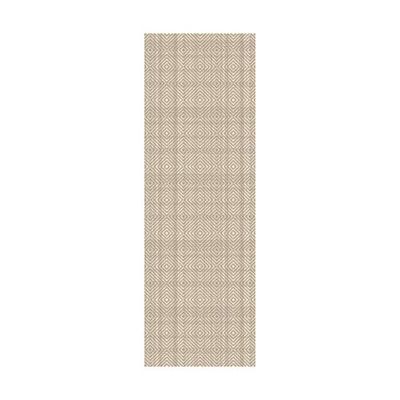 Doge Milano Chemin de cuisine, 100% Made in Italy, Tapis résistant aux taches avec impression numérique, Tapis antidérapant et lavable, Motif géométrique - Desiree, cm 100x52