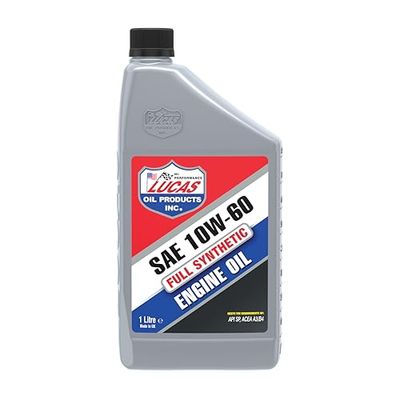 Lucas Oil 47056 Synthetic 10W-60 Engine Oil - 1 Litre