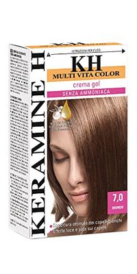 Keramine H Crema Gel, Biondo - 3 Confezioni da 110 ml - Totale: 330 ml