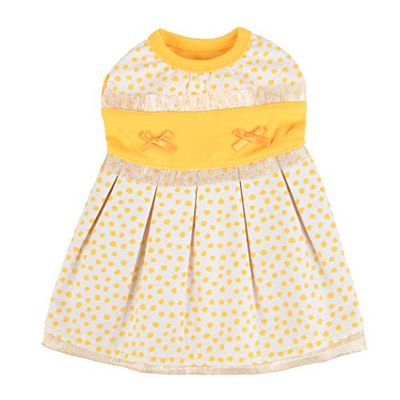 Pinkaholic NAUB-OP7618-YE-L Karly Robe pour Chien Jaune Taille L