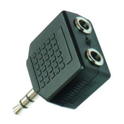 PremiumCord - Adattatore Jack Stereo 3,5-2 x 3,5 M/F