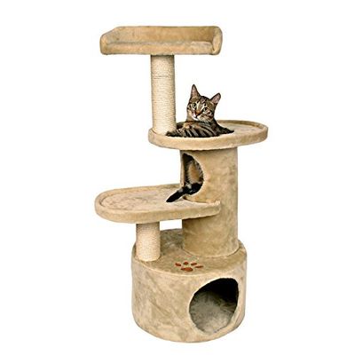 Trixie Oviedo - Tiragraffi per Gatti, 105 cm, Colore: Beige