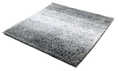 Kleine Wolke 4077977135 Oslo Tapis de bain Coton Platine 60 x 60 x 2 cm