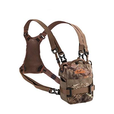 Terrain Bino Case with Harness for Hunting by Allen/Plateau and Mesa Deluxe/Brown, Green and Tan, Realtree Edge and Mossy Oak Break-Up Country One Size