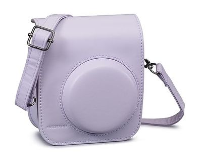 Cullmann - RIO Fit 120 - Lilla - Borsa fotografica per Instax mini 12 - Protezione da sporco e graffi - Sempre pronta all'uso