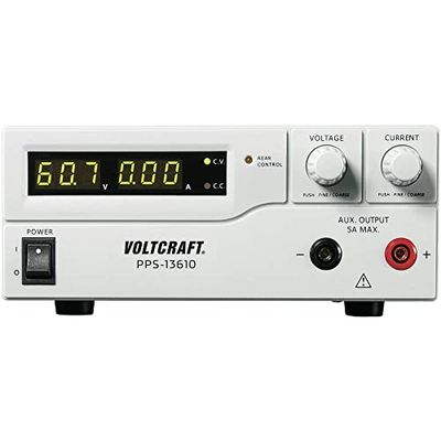 VOLTCRAFT PPS-13610 Laboratorieaggregat, justerbar 1-18 V/DC 0-20 A 360 W USB, Fjärrkontroll programmerbar Antal ut