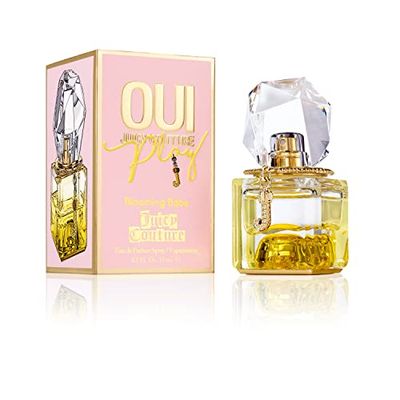 Oui Juicy Couture Play - Eau de Parfum Femme Vaporisateur - Blooming Babe - Senteur Florale & Citronnée - 15 ml