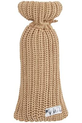 Meyco Pokrowiec na termofor - pokrowiec na butelkę 13 x 35 cm - Herringbone - ciepły piasek