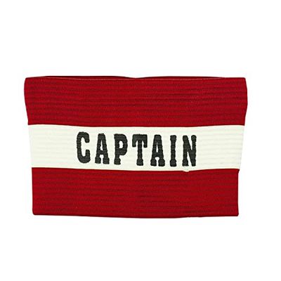 Precisie training Unisex's Precisie Captains Armband, Rood, Senior
