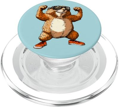 Marmotas Fitness PopSockets PopGrip para MagSafe