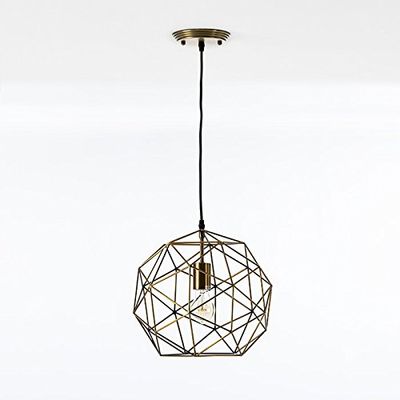 APLIQUE 50X18X29 CRISTAL BLANCO/METAL DORADO