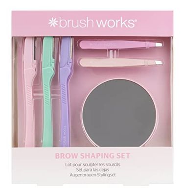Brushworks Brow Shaping Set