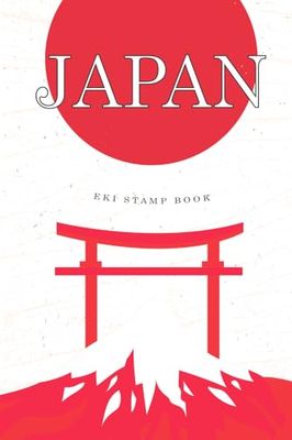 Japan Eki Stamp Book: Keep track of Railway Station Stamps and Memories │ 4 x 6 Inches │ 100 Pages