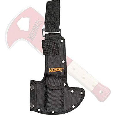 Marbles MR5215S, Coltello a Lama Fissa Unisex – Adulto, Arancione, Taglia Unica