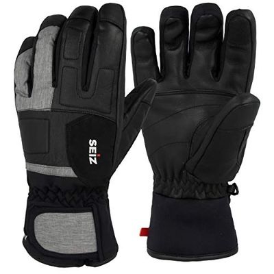SEIZ Mellow - Guanti da Adulto, Unisex, WGL01011, Nero, 6.5