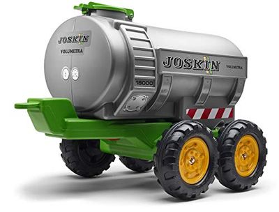 FALK - Remorque citerne Joskin avec robinet et épandeur - Dès 3 ans - Fabriqué en France - Capacité 30 Litres - Compatible tracteurs et tractopelles Falk 3/7 ans - 943JK